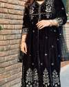 Aurora Fusion Designer Embroidered Anarkali Gown  thumb 5