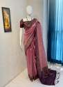 Coral Mist Beautiful Soft Silk Saree with Jacquard Work thumb 15