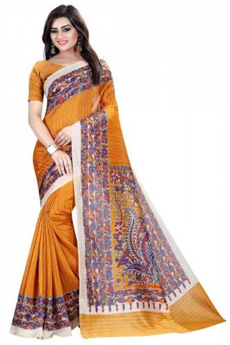 Designer Saree in Bhagalpuri D No 4900 by Fashion Bazar