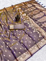  Ethereal Grace Premium Pure Banarasi Saree 