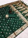  Ethereal Grace Premium Pure Banarasi Saree  thumb 9