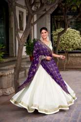  Moonrose Spark Designer Pure White and Charm Lehenga Choli
