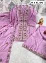 Roman Queen Attire Soft Silk Kurti With Plazo set thumb 7
