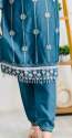 Tassel Ensemble Designer Party Wear Top And Pant With Fancy Duppata  thumb 4