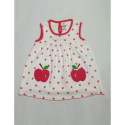 Apple Printed Baby Frock thumb 1
