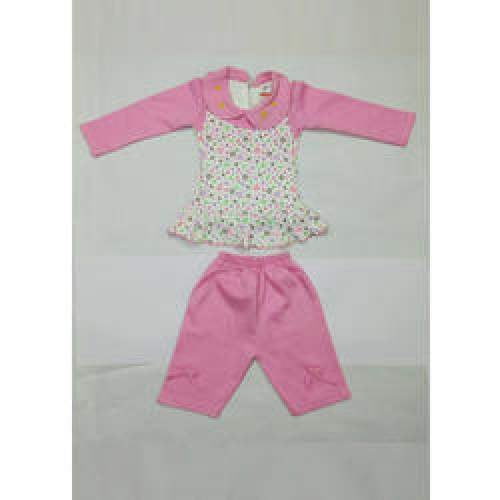 Cotton Baby Girl Top and Pant by Everza Overseas Pvt Ltd