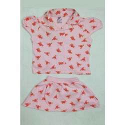 Printed Baby Girl Skirt Top