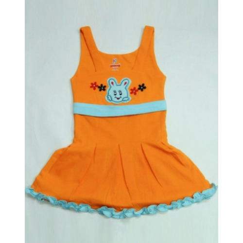 Sleeveless Cotton Baby Frock