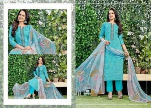 Ladies Designer Blue Suits by Shakti Store