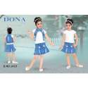 Kids Skirt And Top Dress