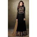 Black Designer Anarkali Suits