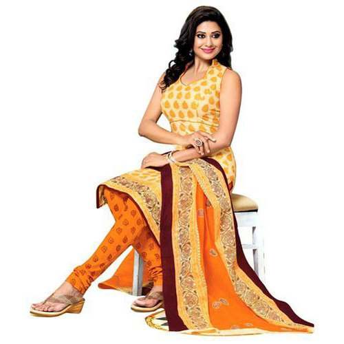 Exclusive Cotton Churidar Ladies Suit  by Sri Mahalakshmi Textiles