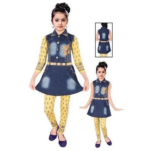 Kids Girl Fancy Top And Legging Set by Shan Fashion
