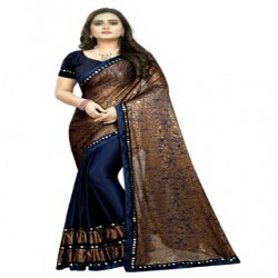 Ruffal saree