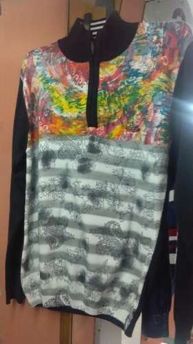 Printed Full Sleeve Men T shirt