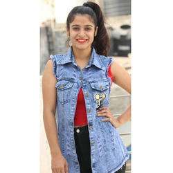 Ladies Denim Jacket-1