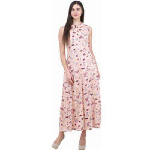 Ladies Printed Gown