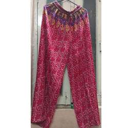 Ladies Red Printed Palazzo