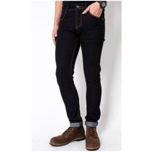 black denim jeans