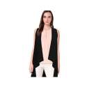 chiffon sleeveless jacket