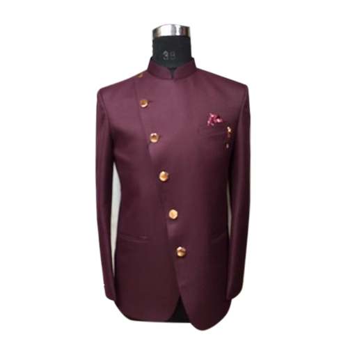 Gents Maroon Jodhpuri Blazer