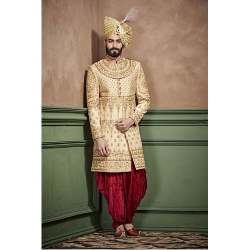 Ethnic Band Collar Sherwani