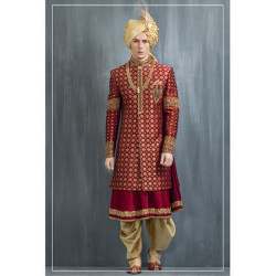 Printed Anarkali  Sherwani