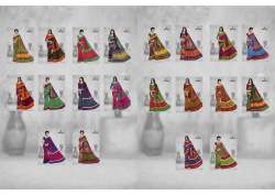 Shree Meenaxi Cotton Bandhani Saree vol 1