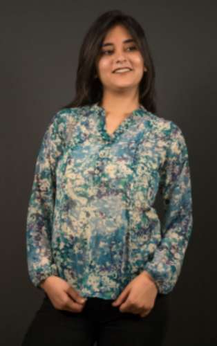 all over printed top
