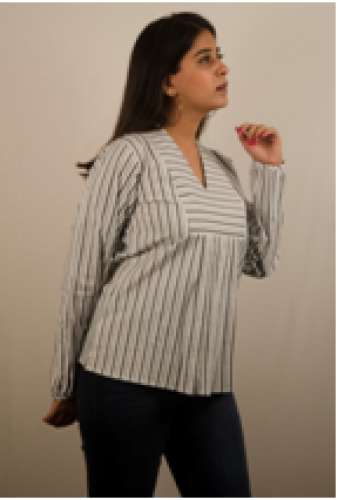 black and white top