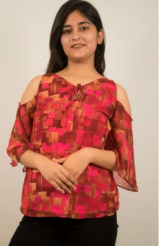 Designers all over printed top