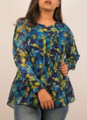 fancy printed tops