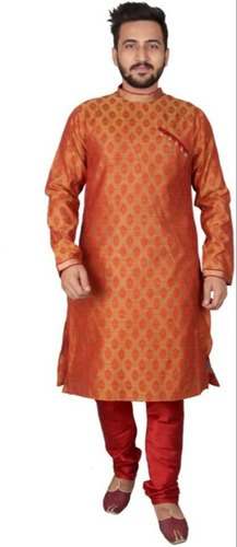 Boys Printed Kurta Pajama Set by Satguru Garments