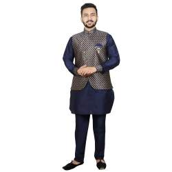 Men Ethnic Jacket Kurta Payjama by SG RAJASAHAB