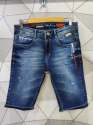 Mens Blue Denim Bermuda Shorts 32 Inch thumb 1