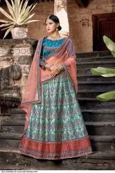 Cindrella Vol 2 Pure Satin Lehenga by Arya Designs in Surat