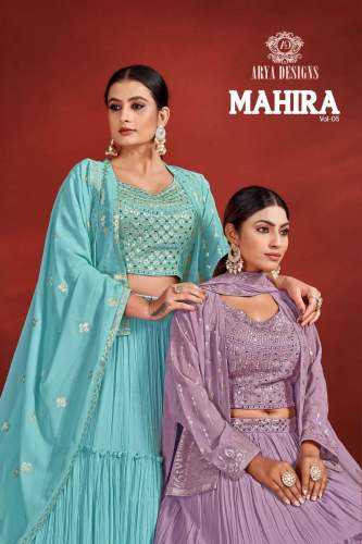 Mahira Vol 5 Georgettet Lehenga by Arya Design by Arya Designs