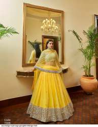 Wedding Wear Royal Saga Georgette Lehenga Choli by Arya Designs