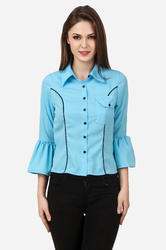 Formal blue shirt