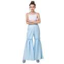 linen flare ladies pant