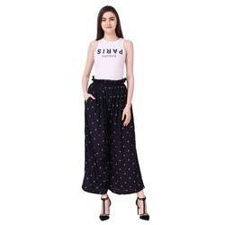printed palazzo pant