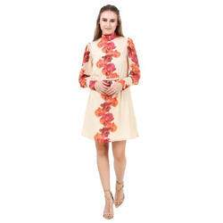 winter printed one piece