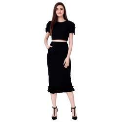 Women midi plain dress