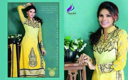 Designer Georgette Suits by Ashu textiles