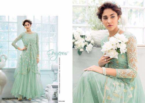 Ladies Party Wear Suits by Ashu textiles
