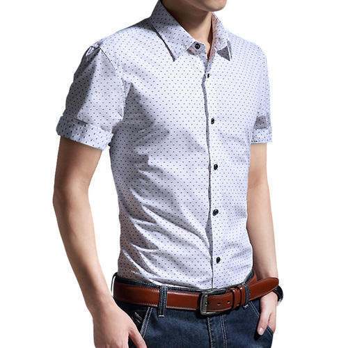 Mens Half Sleeve Shirt by Sri Srinivas Tex