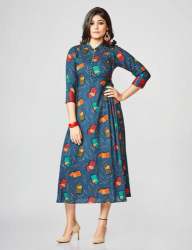 Beautiful Printed Rayon Kurtis