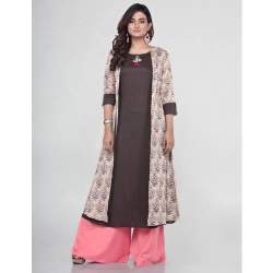 Double Layered Rayon Kurtis