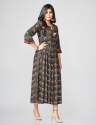 Flared Rayon Kurtis thumb 1