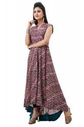 Stylish Ladies Rayon Printed Kurtis